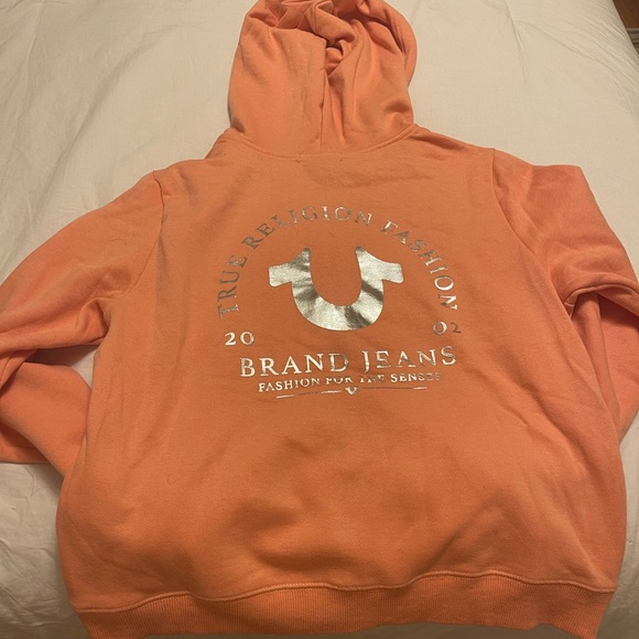 Original True Religion Zip up sweater. Size L - Picture 2 of 3